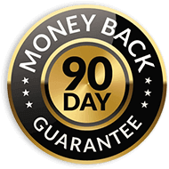 90-day guarantee seal